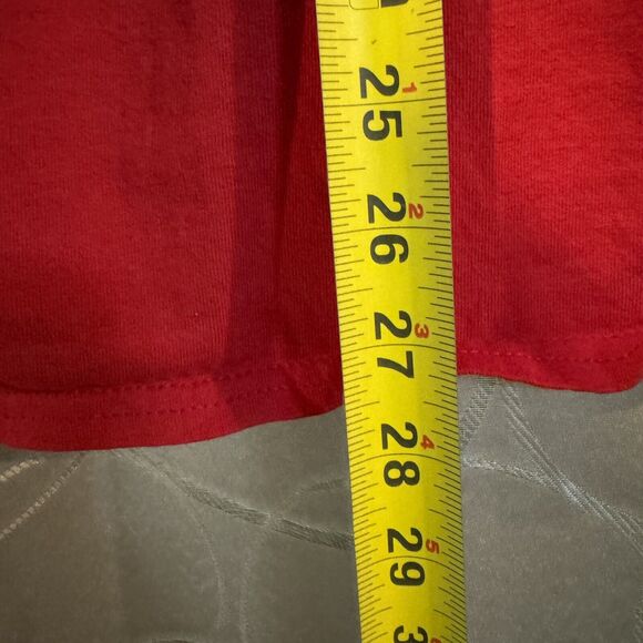 Texas Tech Red Raiders T-Shirt Red Men's 2XL NCAA College University Double Side - Picture 6 of 8